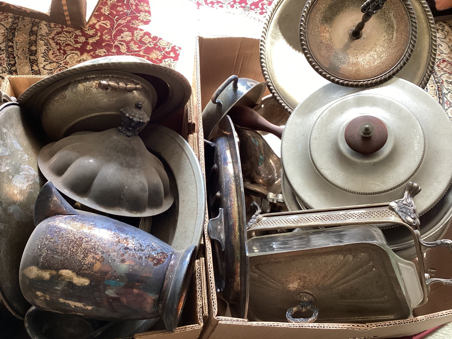 Image for Large Lot of Silver Plated Items