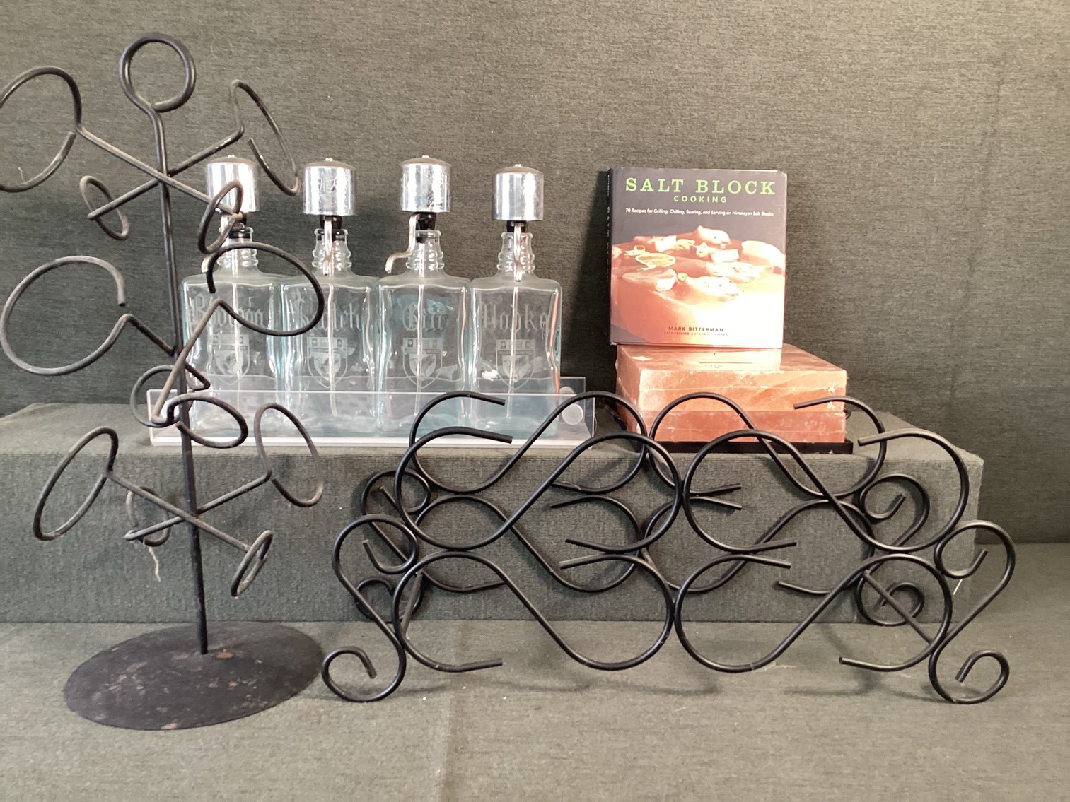 Image for Wine Racks, Ducks Unlimited Liquor Dispenser, Salt Blocks