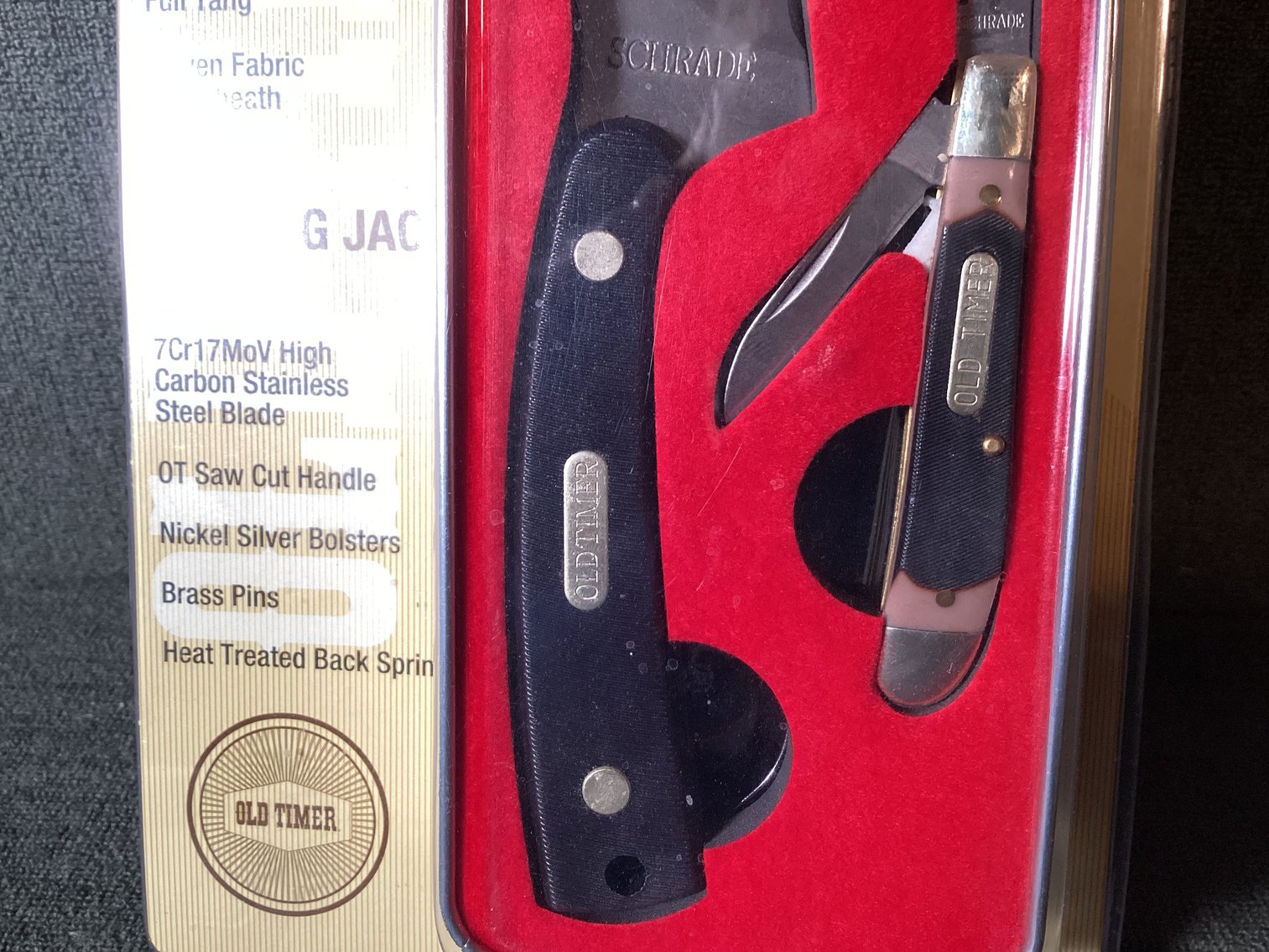 Image for Schrade Old Timer 1520T