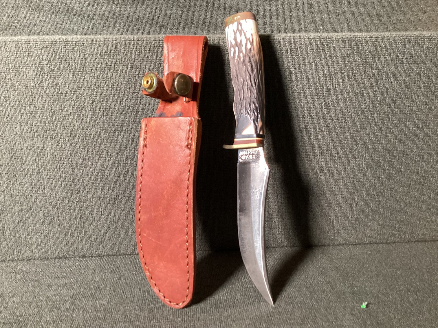 Image for Schrade XX Bone Handled Hunting Knife