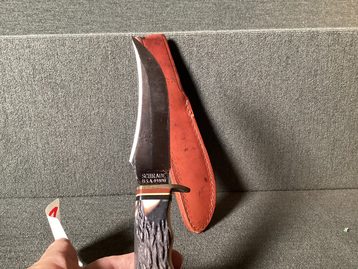 Image for Schrade XX Bone Handled Hunting Knife