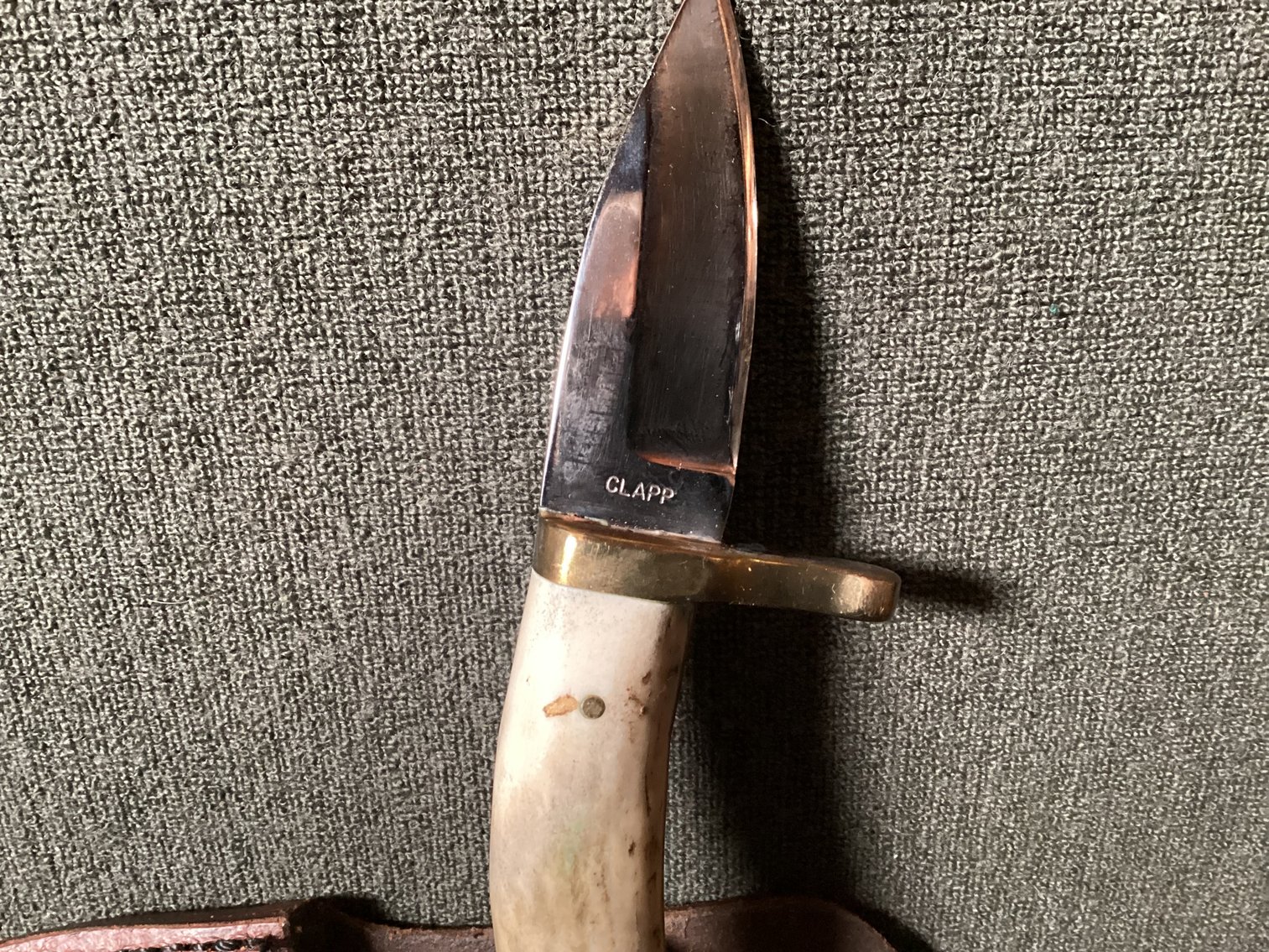 Image for CLAPP Hand Made Knife with Sheath