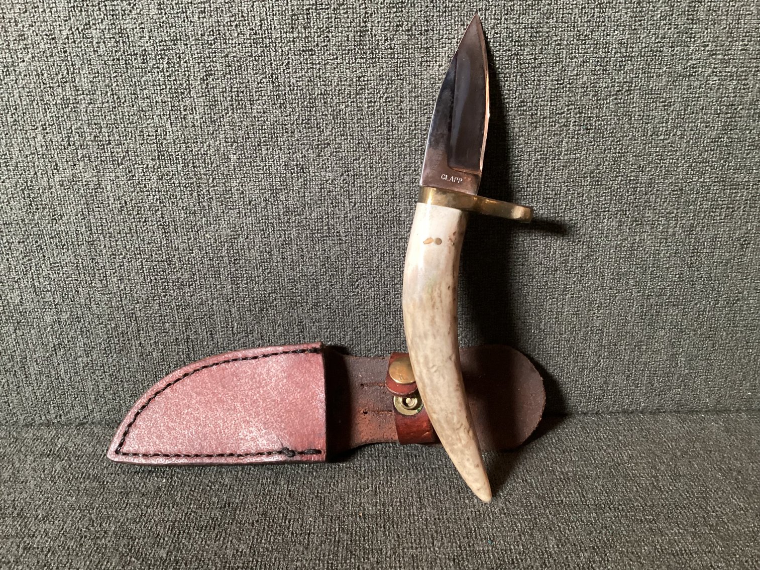 Image for CLAPP Hand Made Knife with Sheath