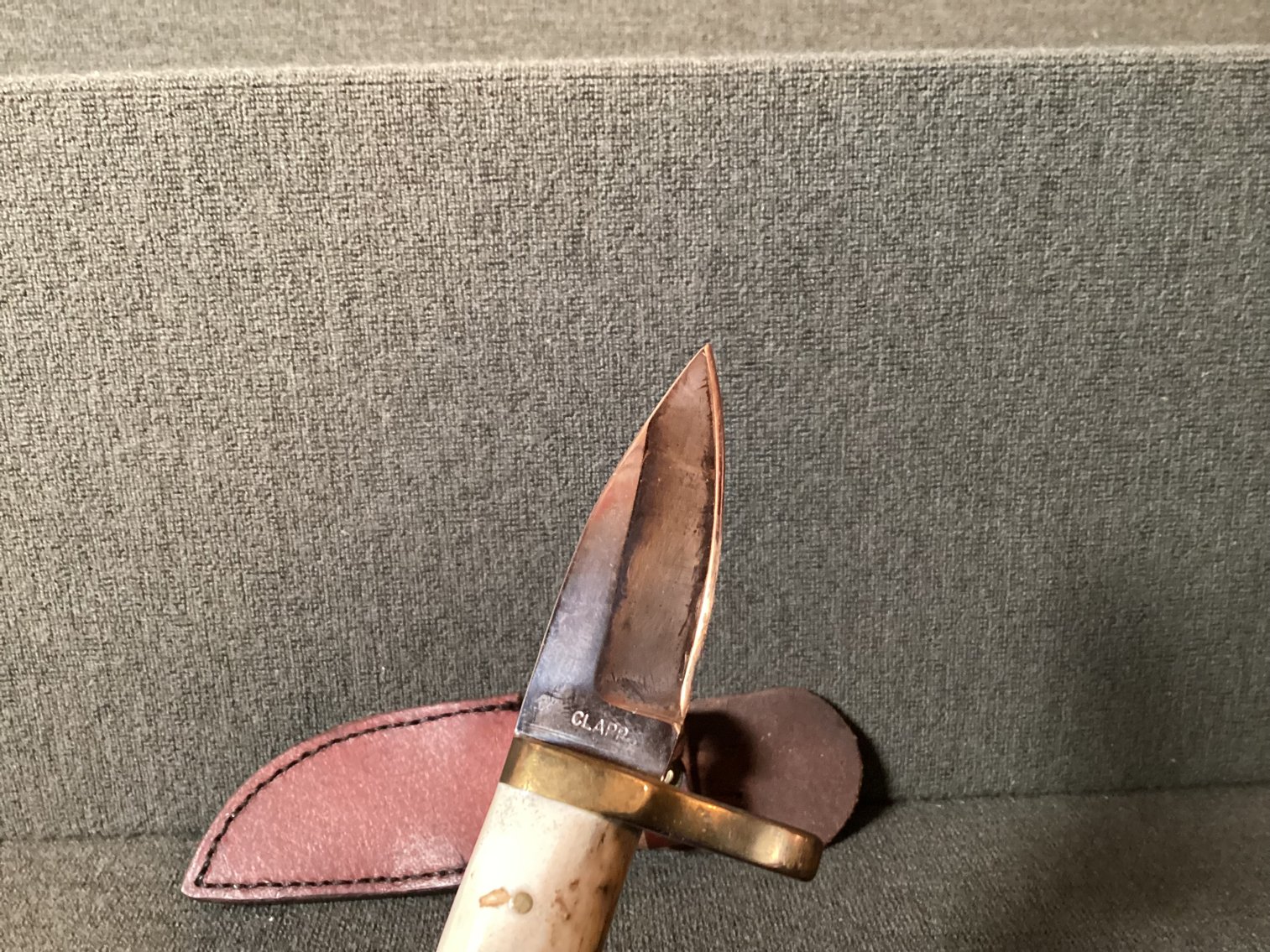 Image for CLAPP Hand Made Knife with Sheath