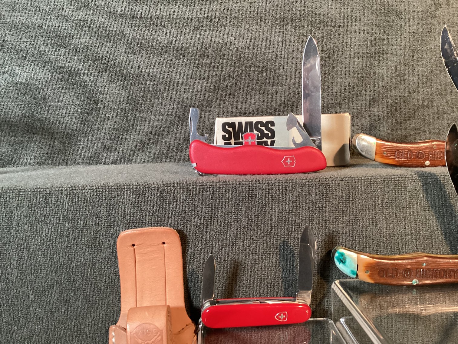 Image for Old Henry and Swiss Army Knives