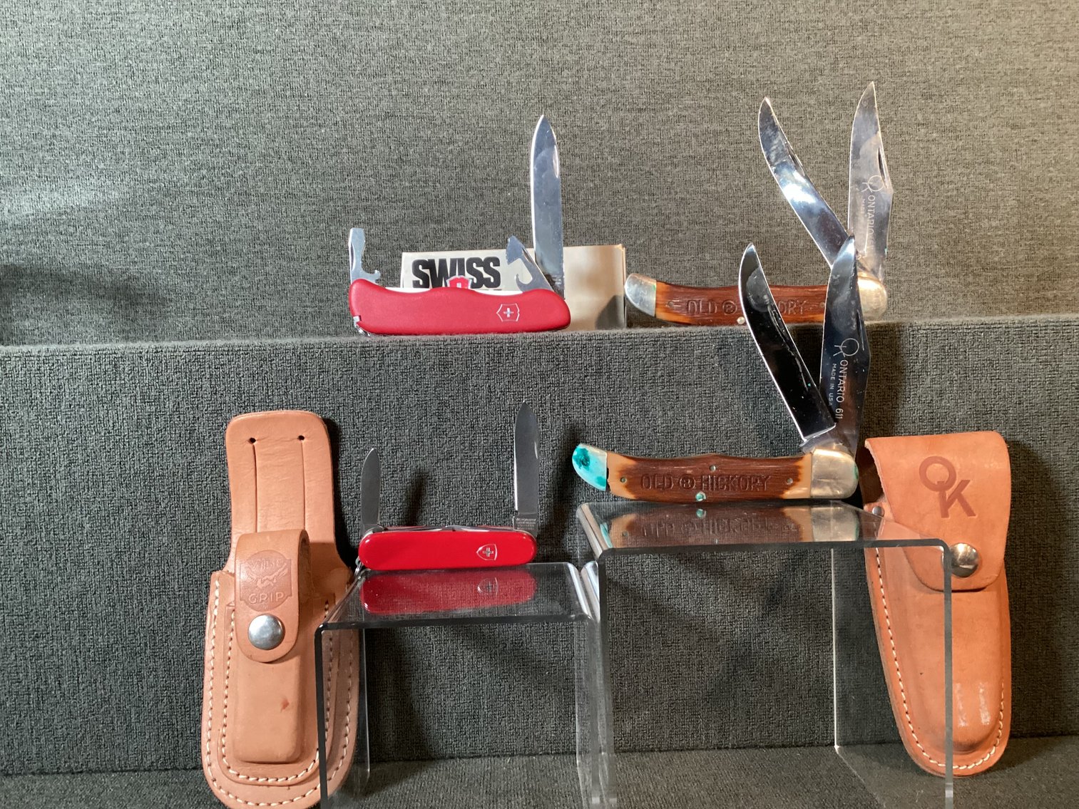 Image for Old Henry and Swiss Army Knives
