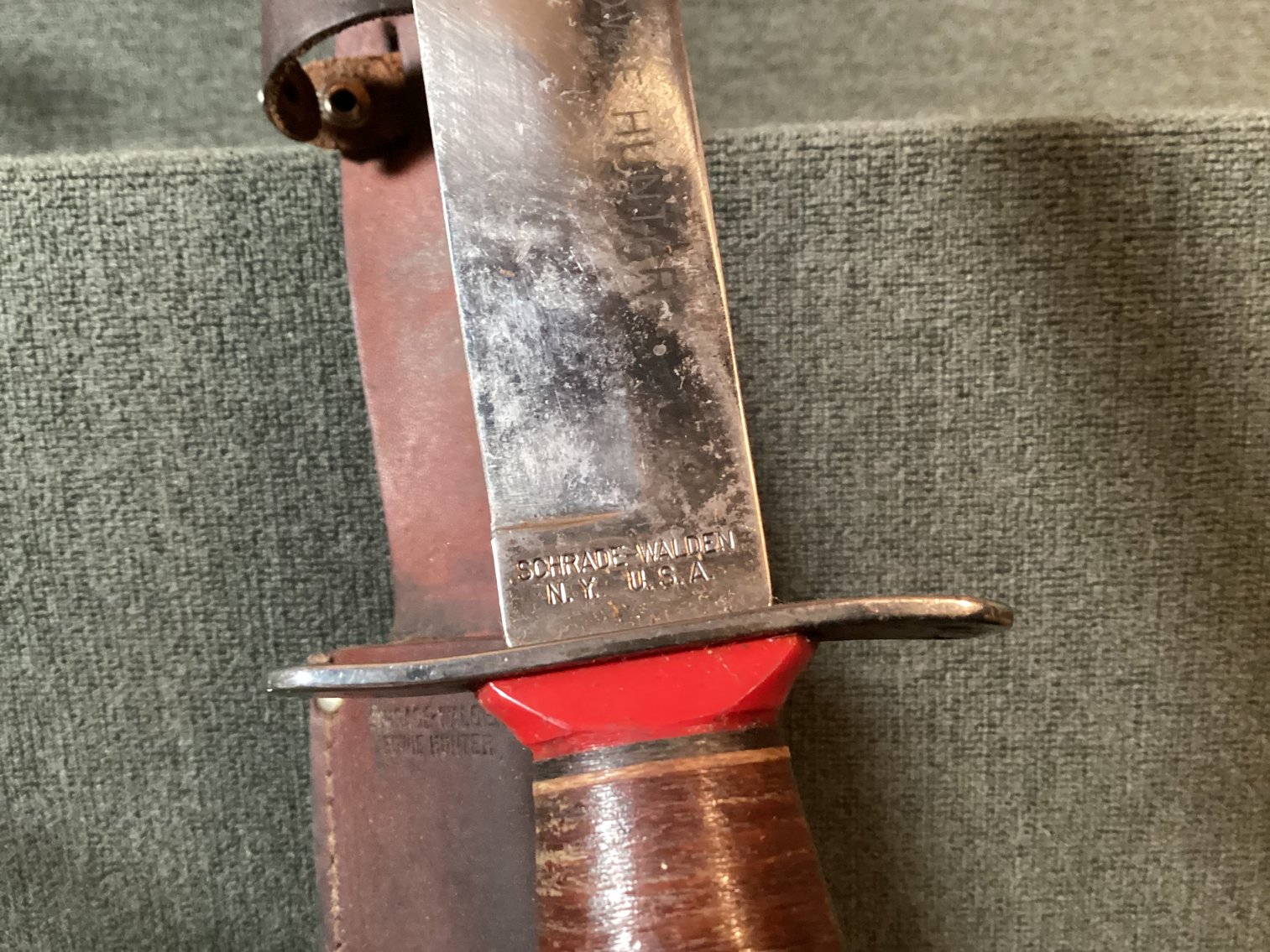 Image for Schrade Bowie Hunter Knife