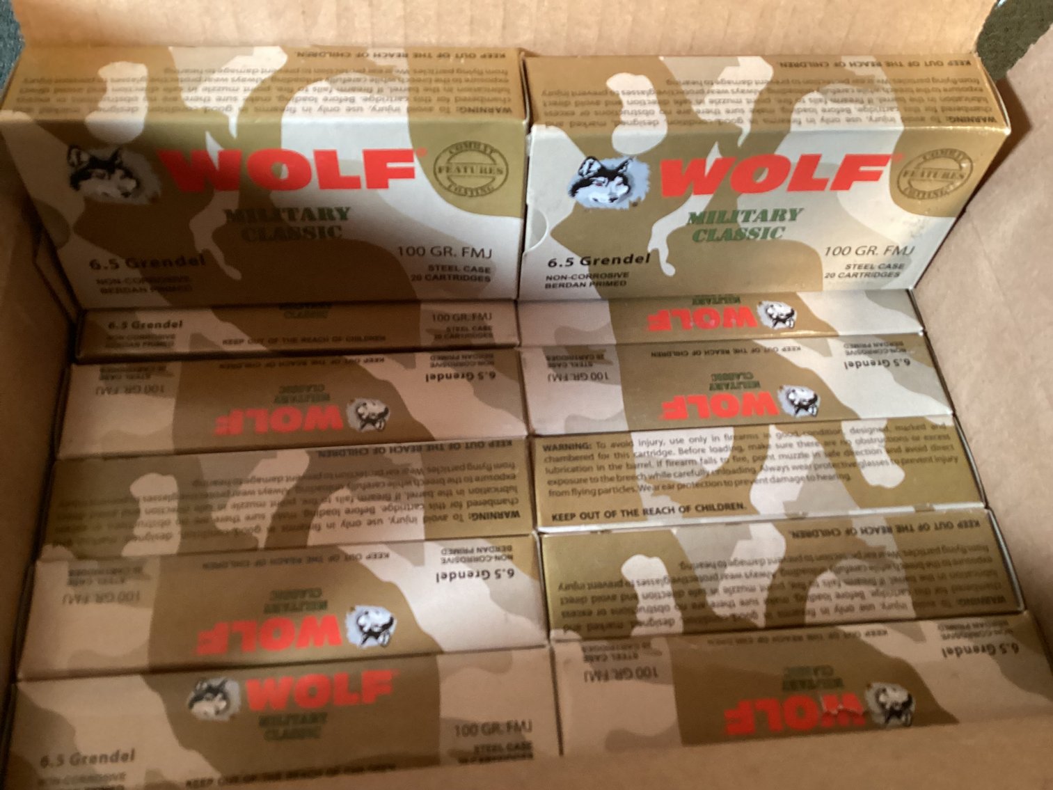 Image for 6.5mm Grendel Ammo by Wolf