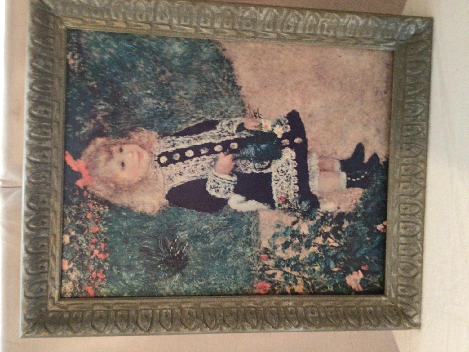Image for Girl With a Watering Can - Renoir Reproduction