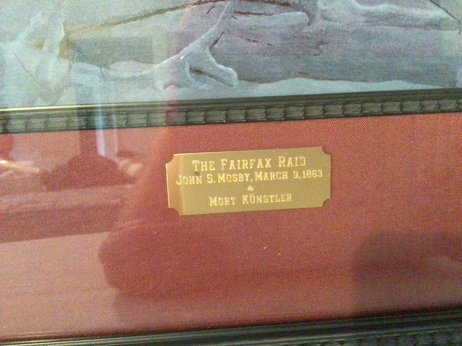 Image for The Fairfax Raid by Mort Kunstler