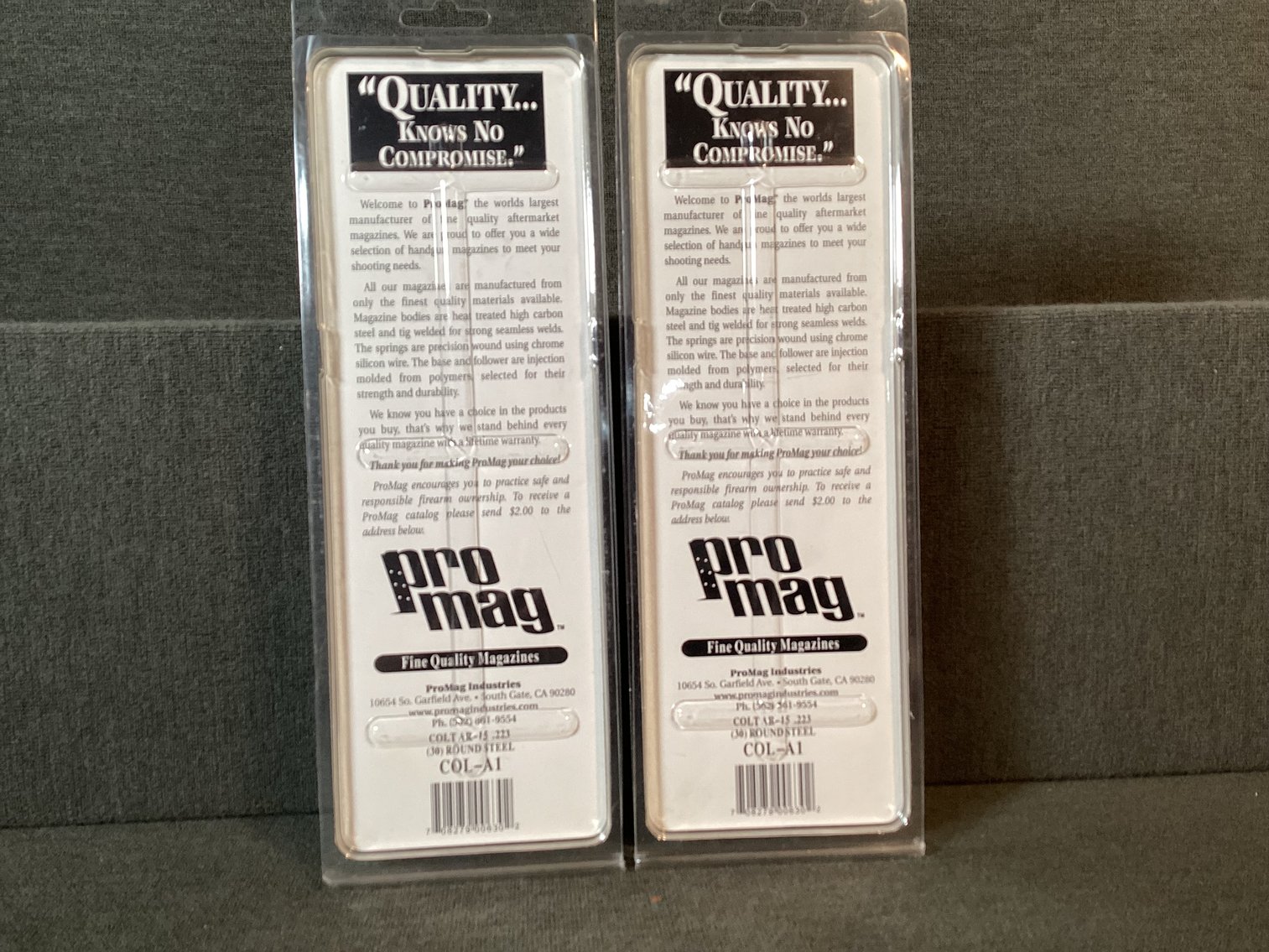 Image for Two Colt  AR 15 Magazines