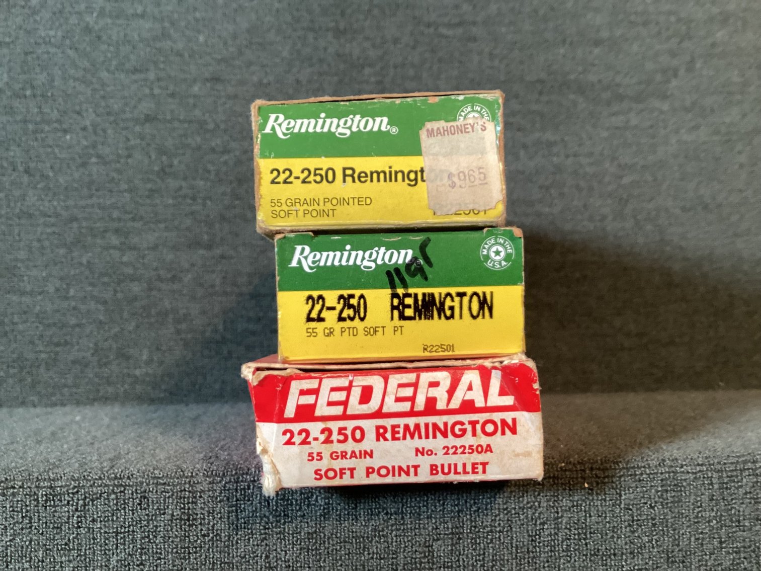 Image for 22-250 Ammo - Partial Box