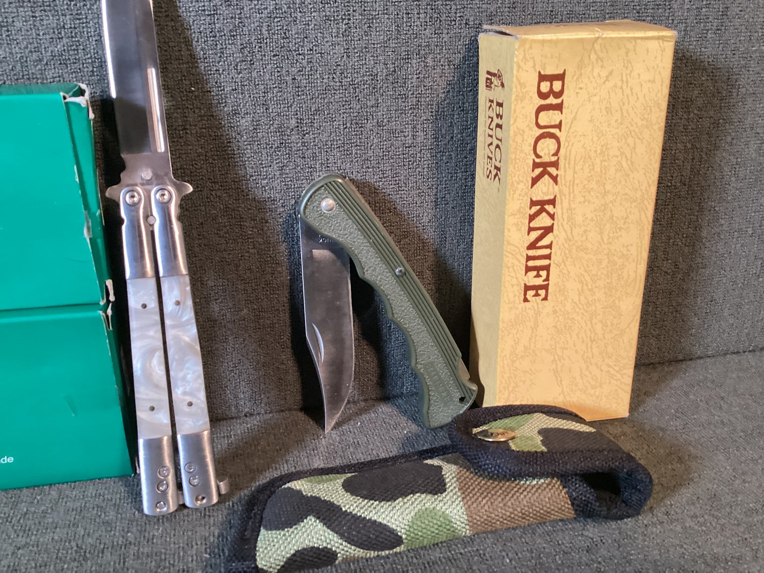 Image for Buck Knife and 3 Super Knives