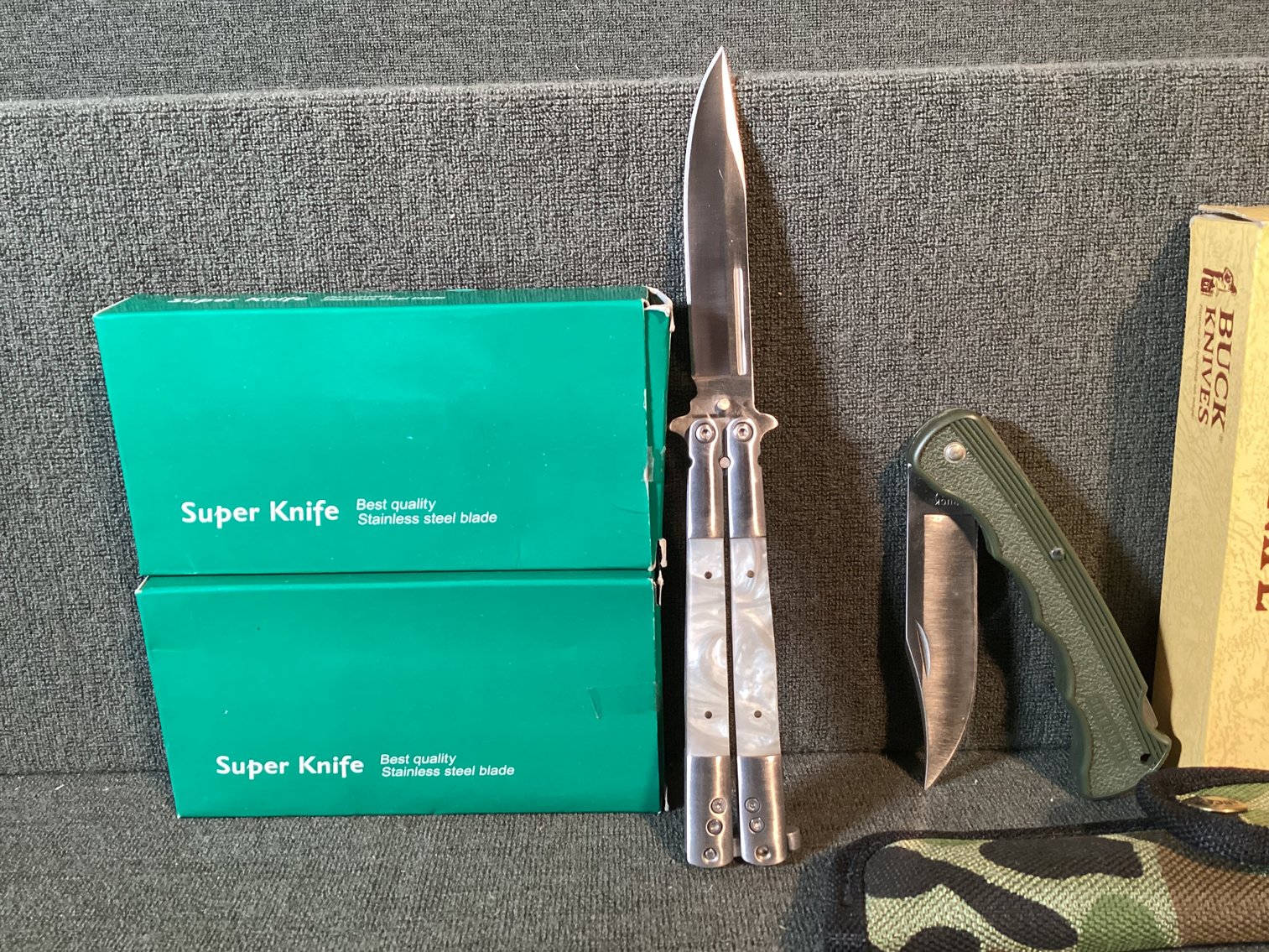 Image for Buck Knife and 3 Super Knives