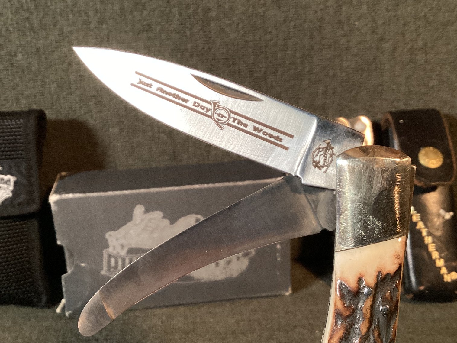 Image for “Just Another Day in the Woods” Knife & More