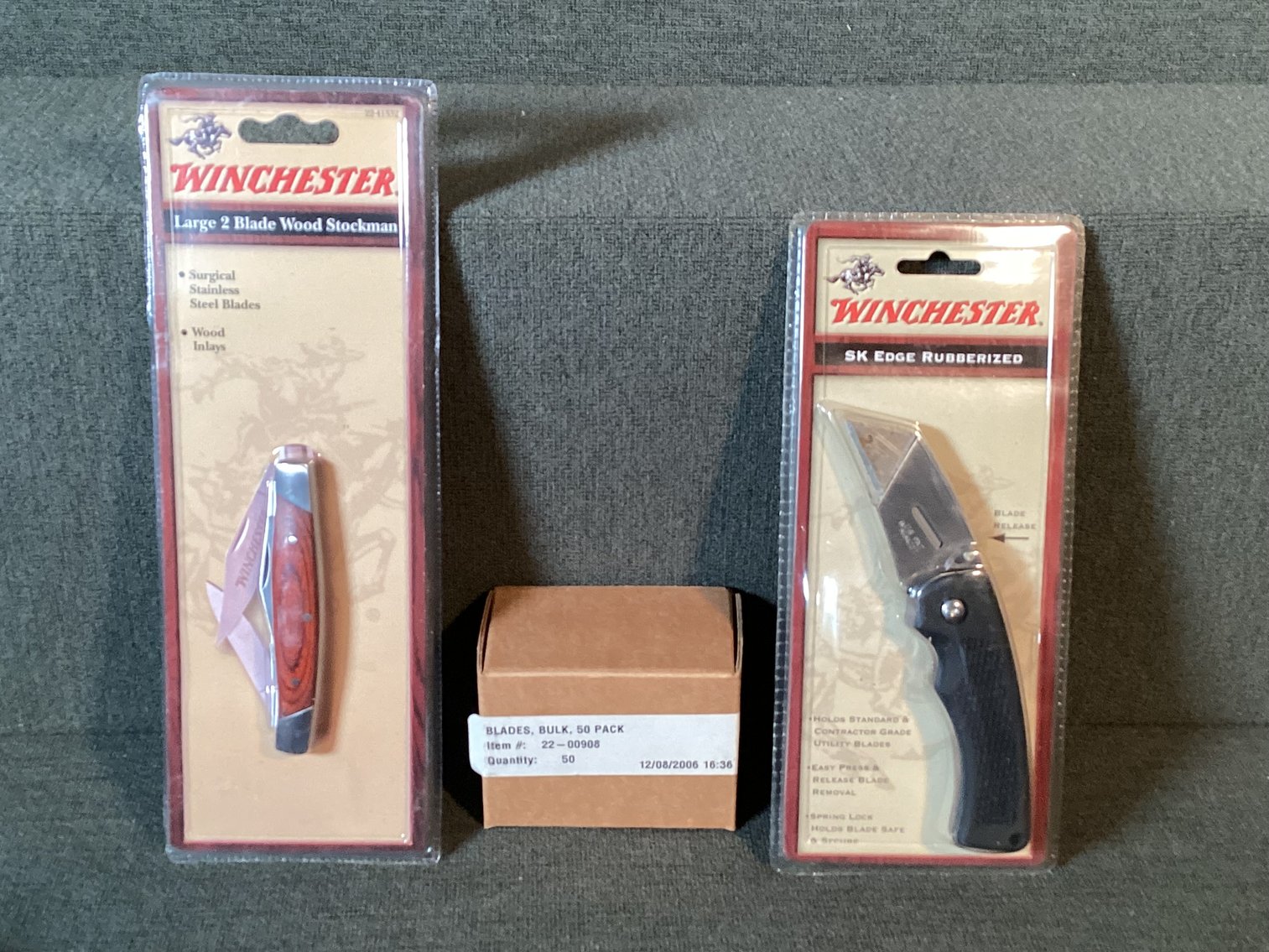 Image for Winchester “Stockman” and Box Cutter w/ 50 Blades