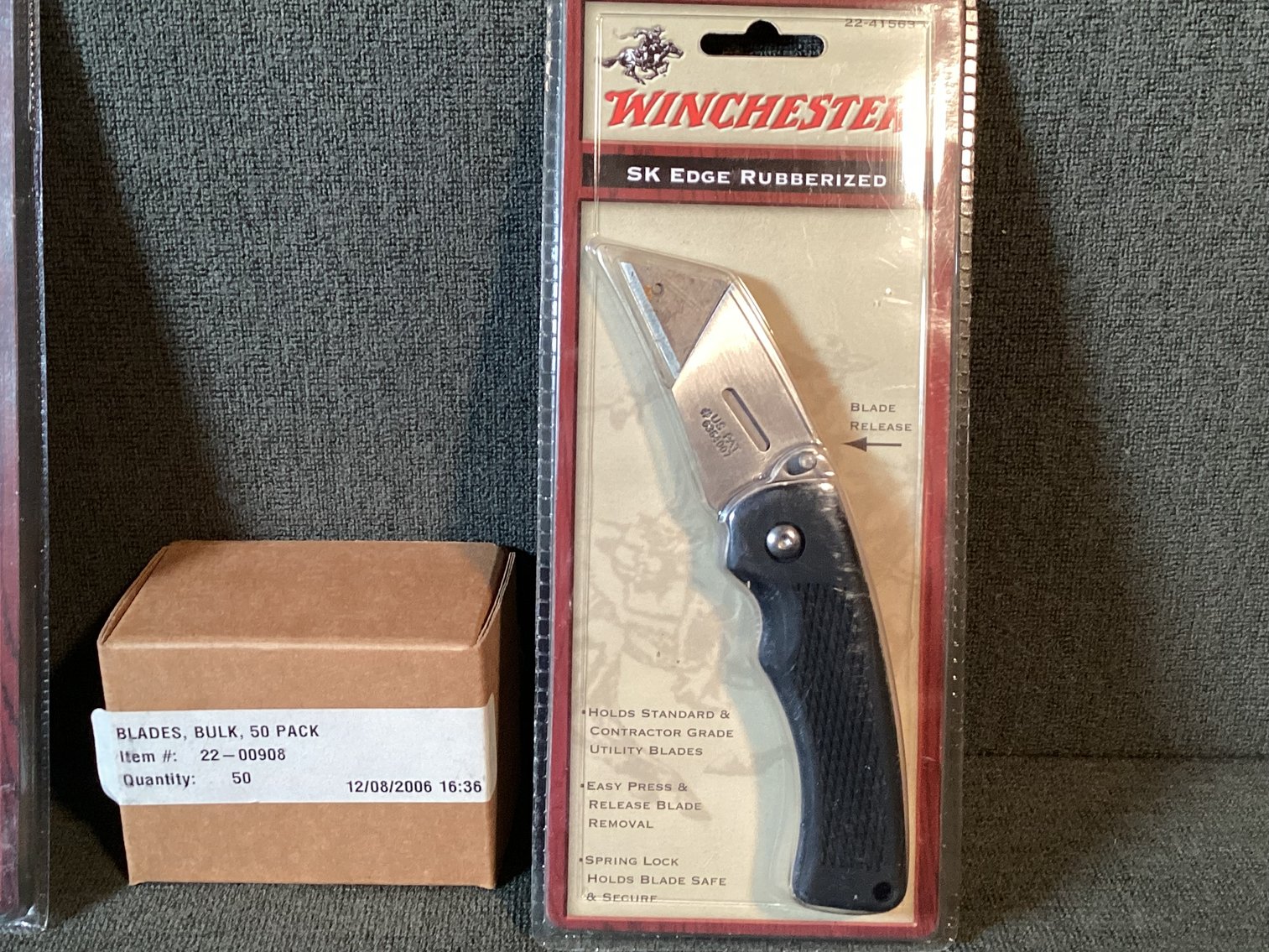 Image for Winchester “Stockman” and Box Cutter w/ 50 Blades