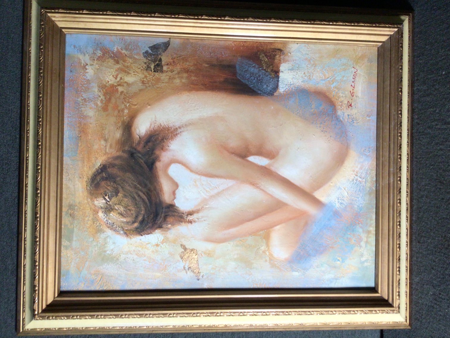 Image for Framed Painting of a Nude