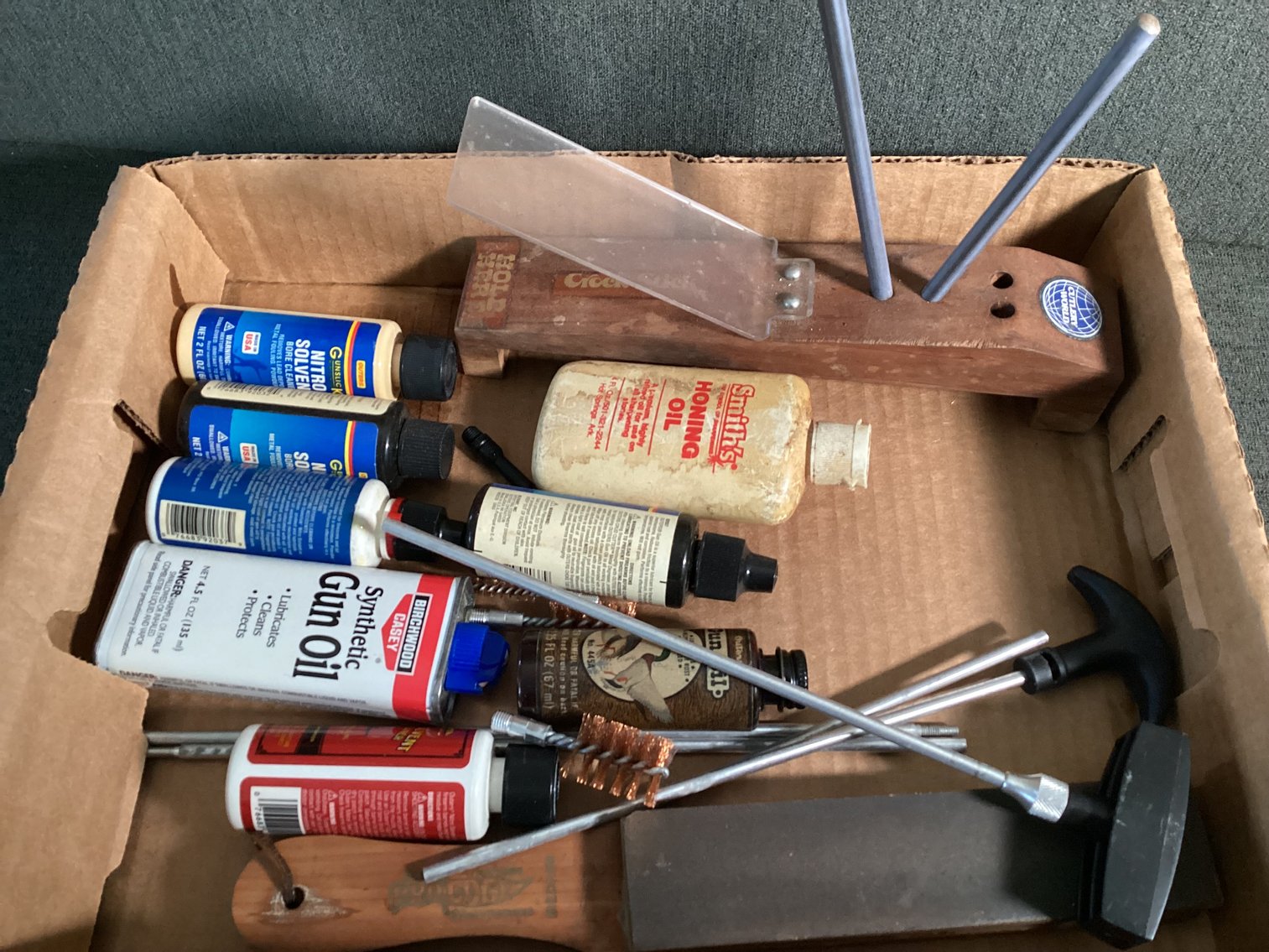 Image for Gun Cleaning and Knife Sharpening Lot