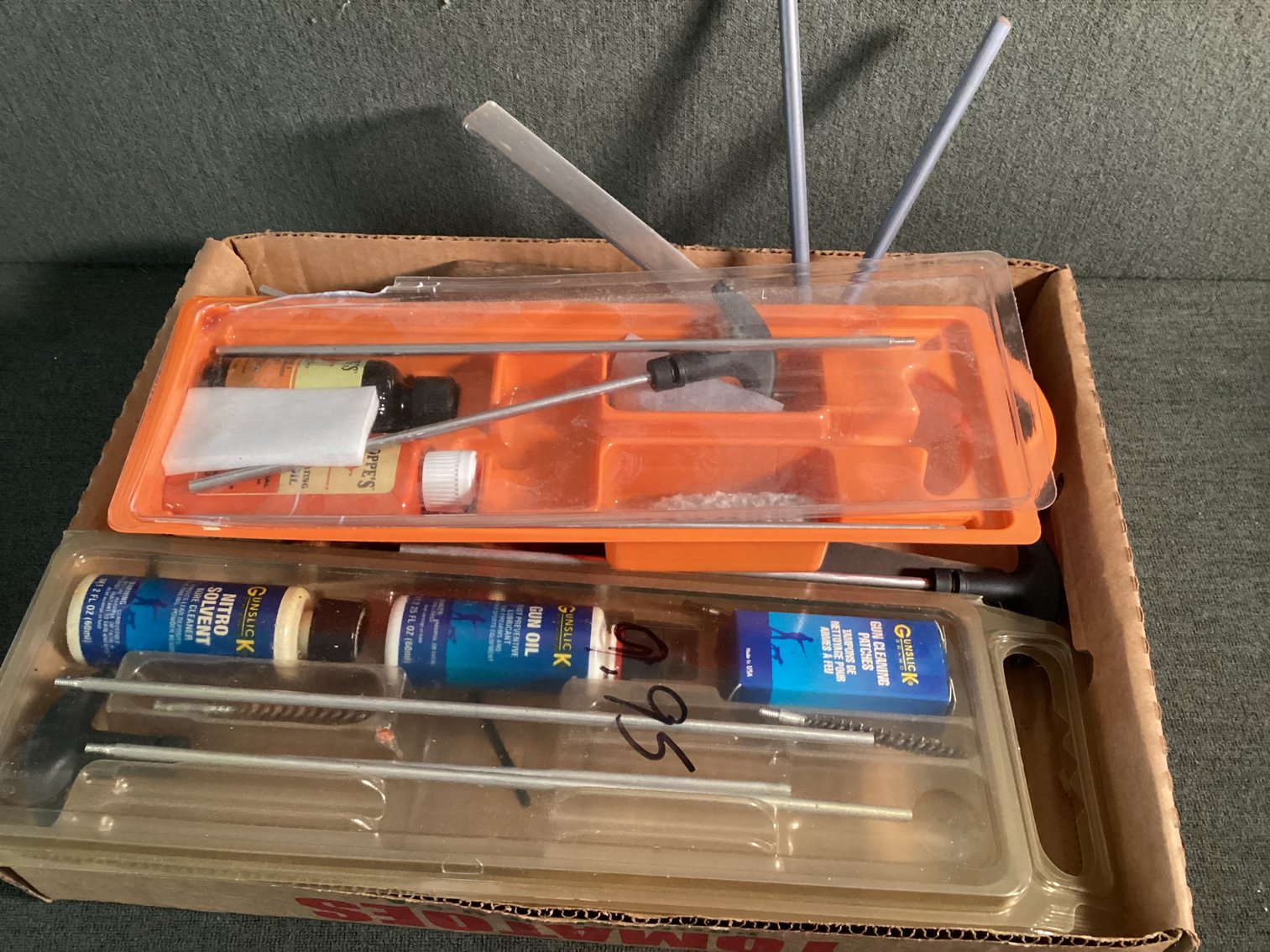 Image for Gun Cleaning and Knife Sharpening Lot