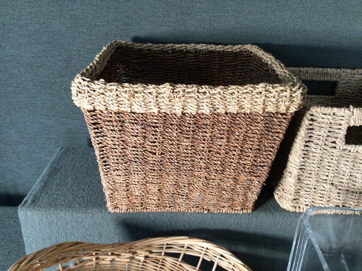Image for Baskets, mirror, trash can, soap dish