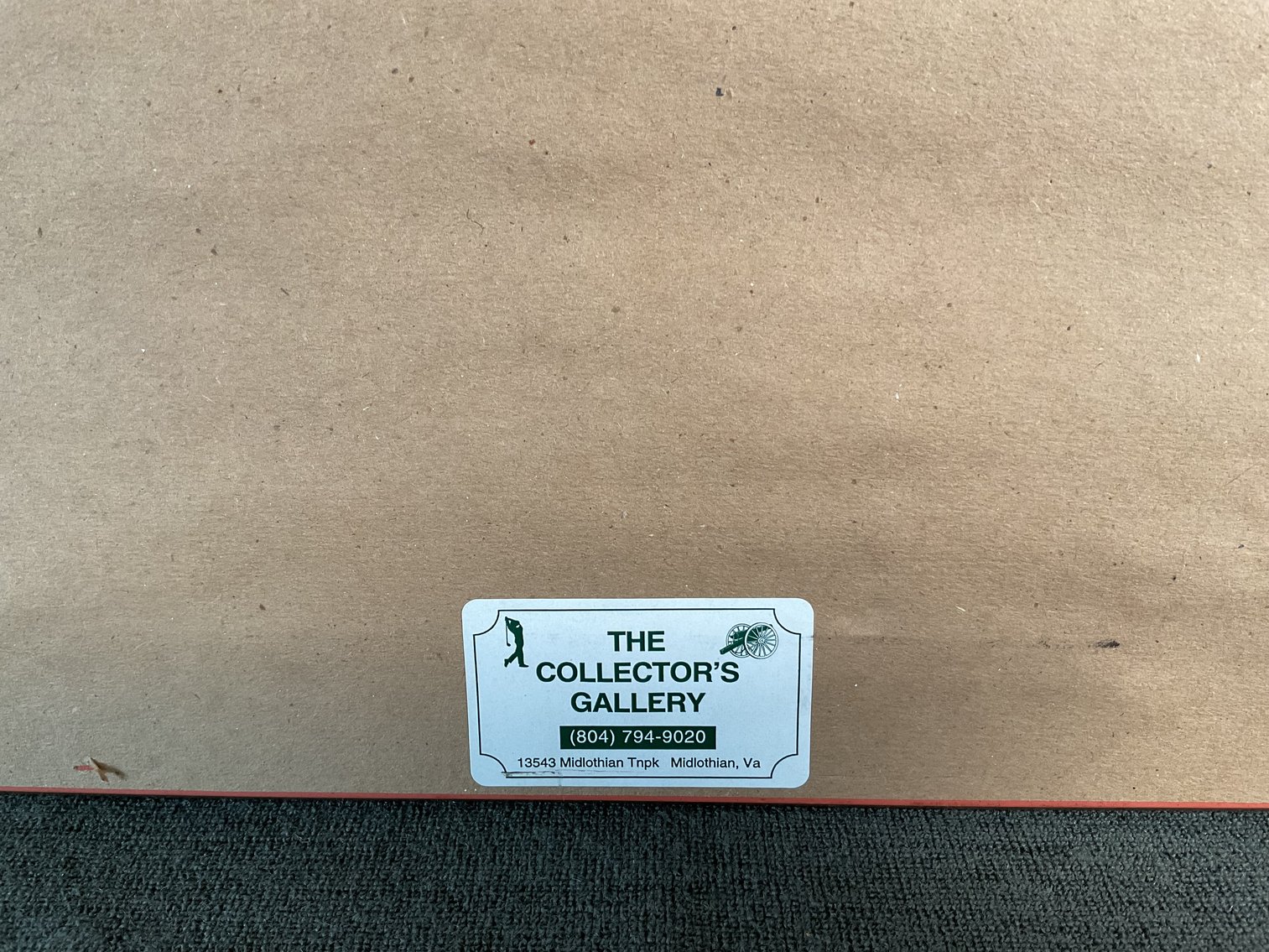 Image for Jeb Stuart Print Signed by Great Grandson