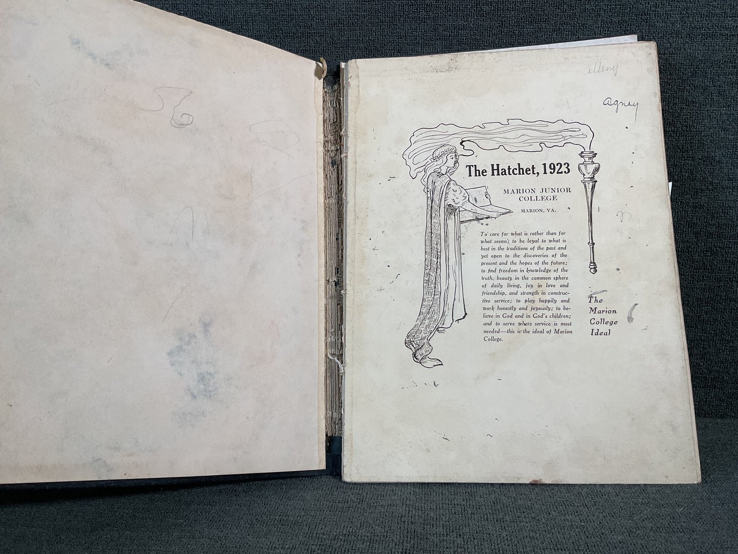 Image for 1923 Marion College Year Book