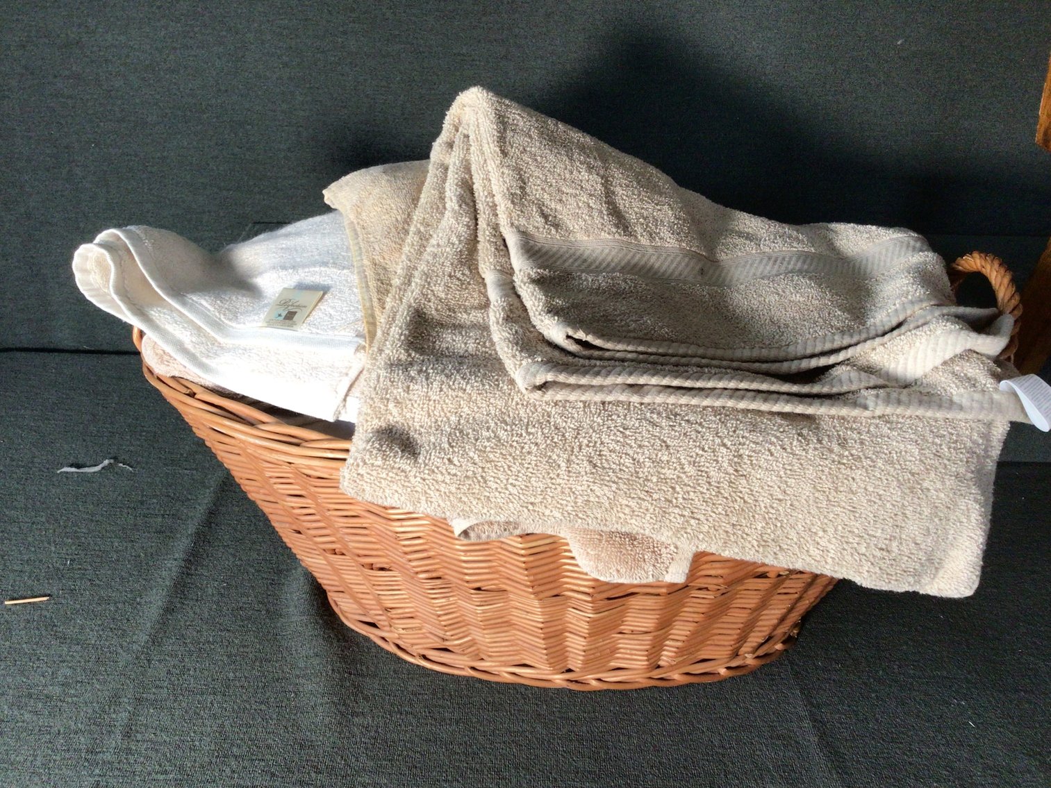 Image for Chair, clothes basket, baskets