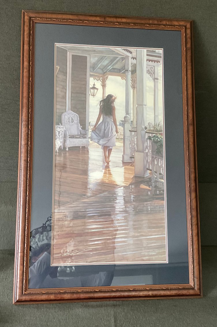 Image for Steve Hanks Professionally Framed Framed Print