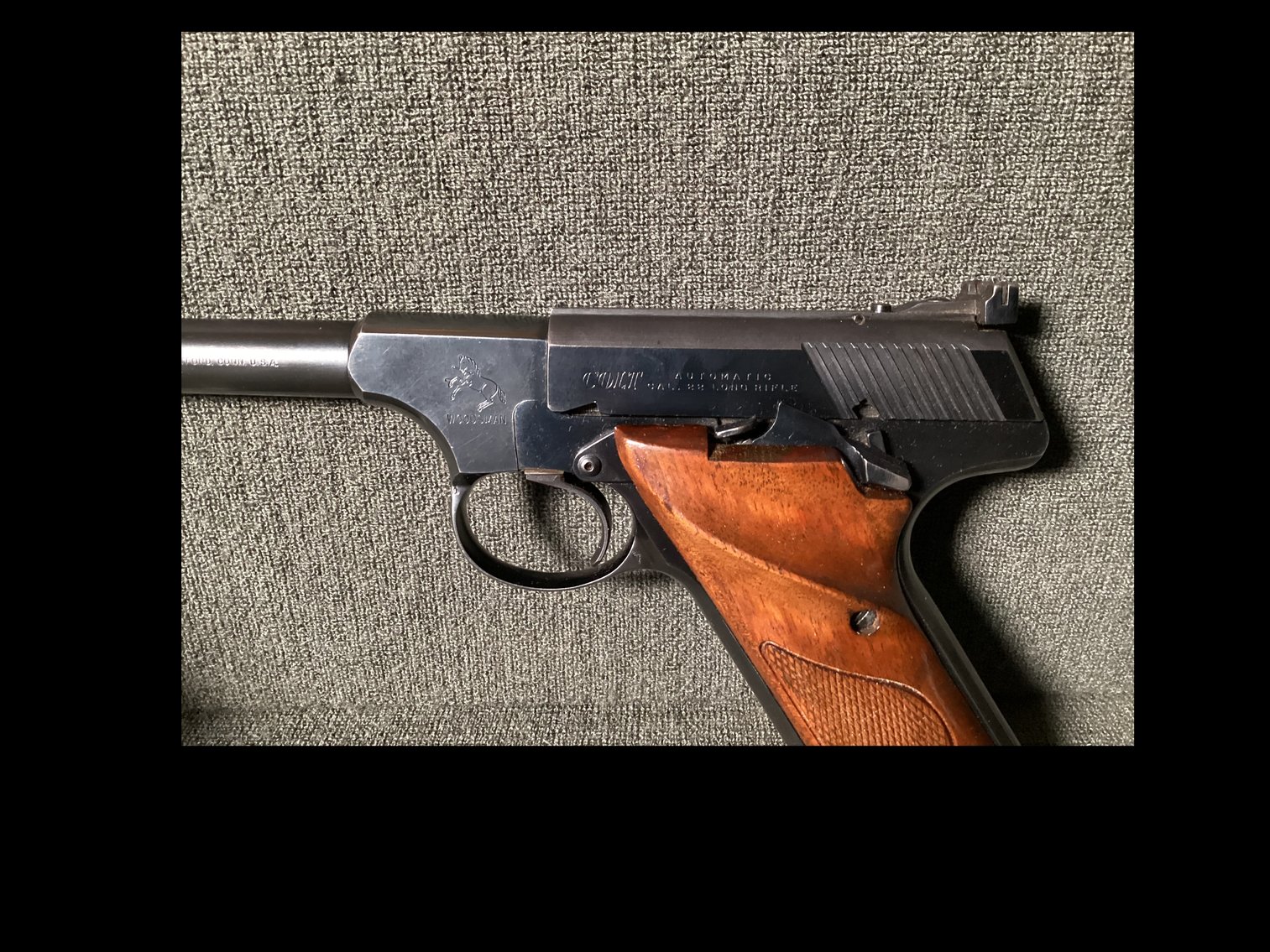 Image for Colt Woodsman Semi Automatic Pistol .22 LR Cal