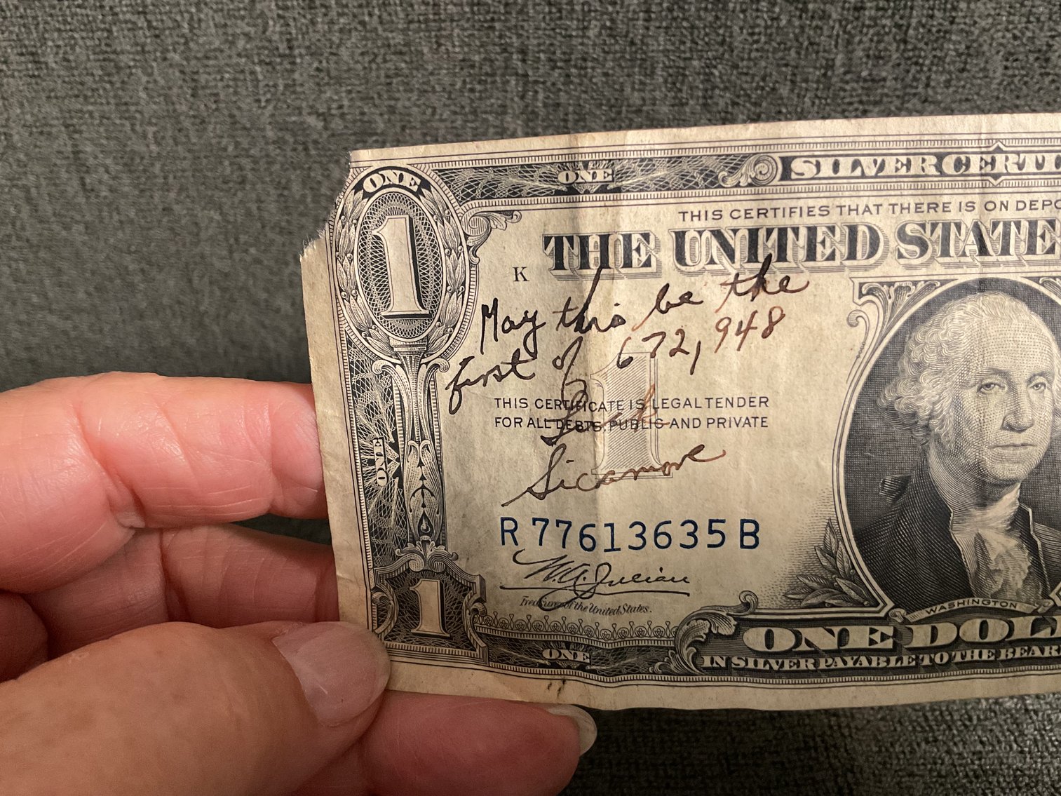 Image for 1935 Silver Certificate