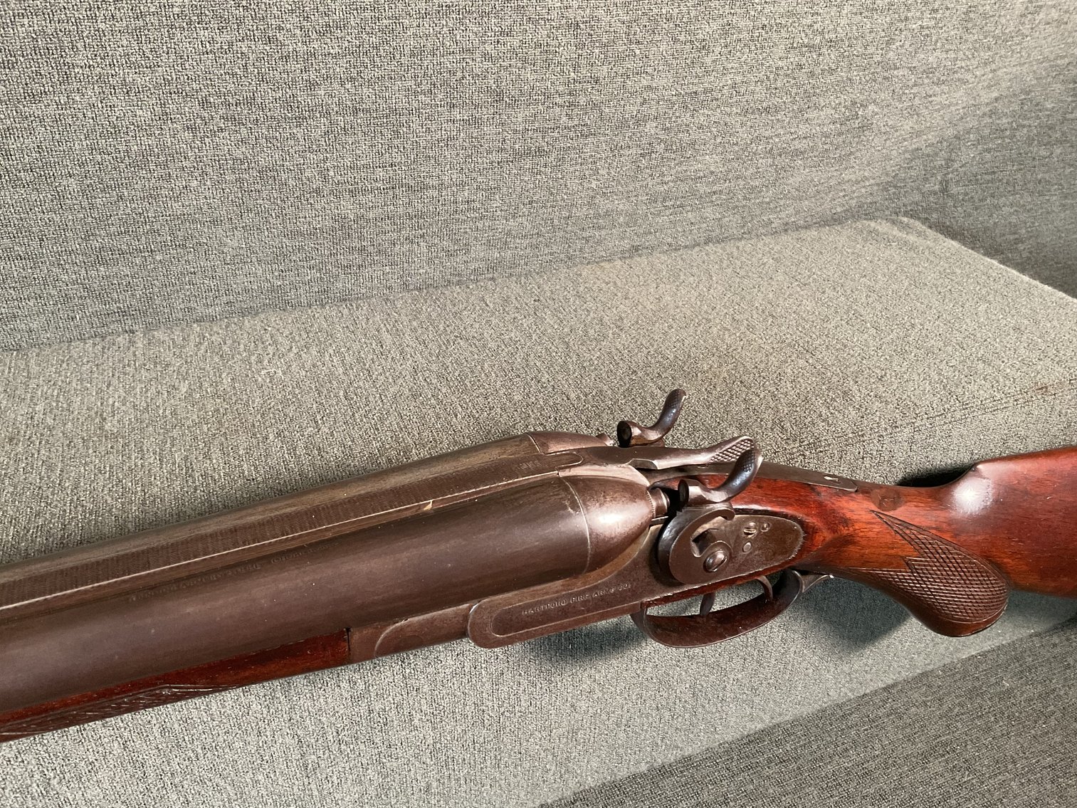 Image for Hartford Fire Arms Co. Rabbit Ear Shotgun