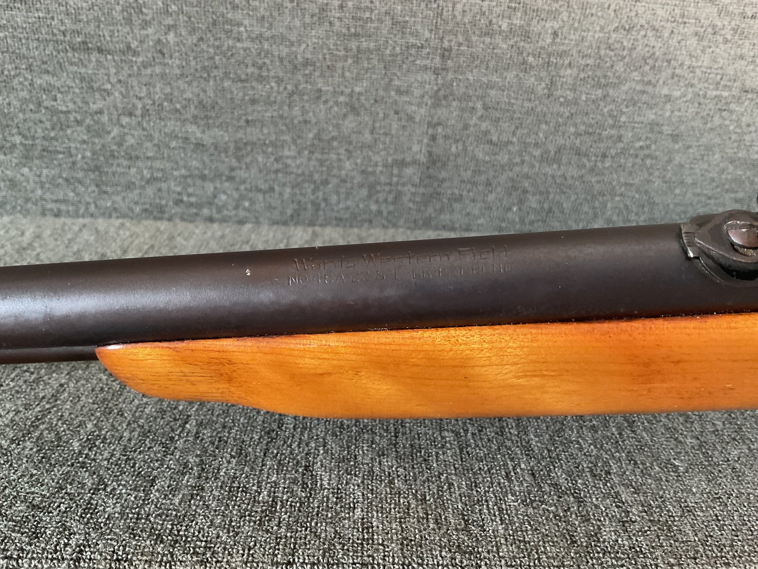 Image for Wards Western Field .22 cal Bolt Action Rifle