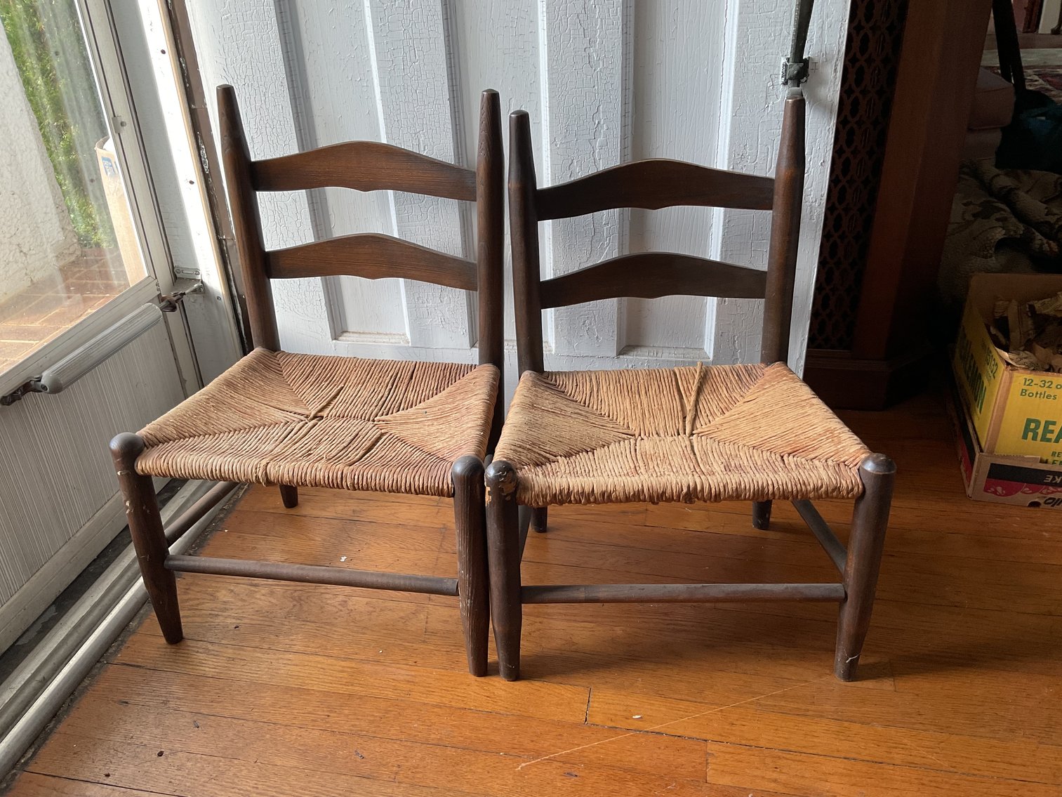 Image for Two Child’s Straight Back Chairs