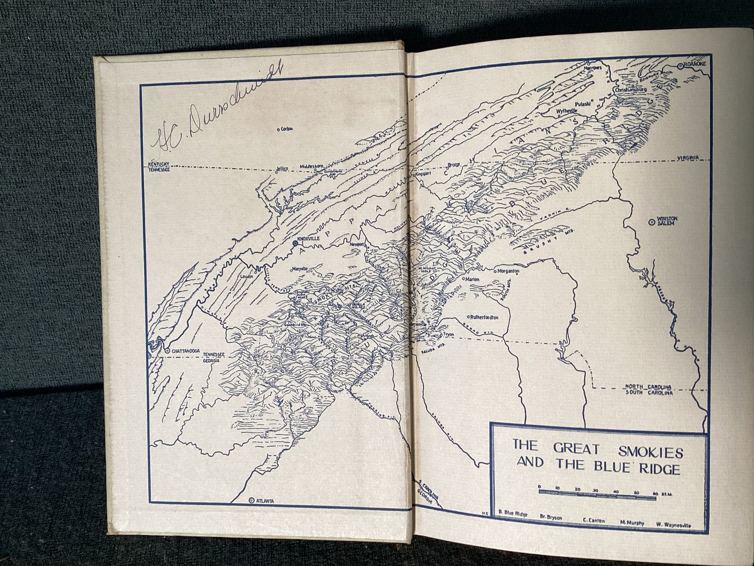 Image for The Great Smokies and the Blue Ridge