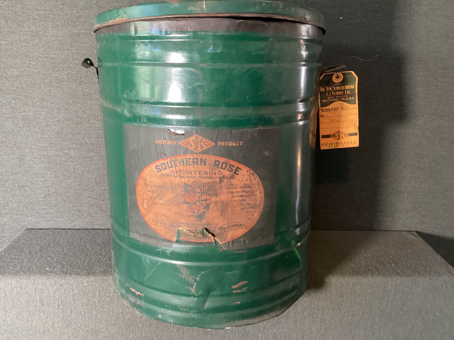 Image for Southern Rose Shortening Container