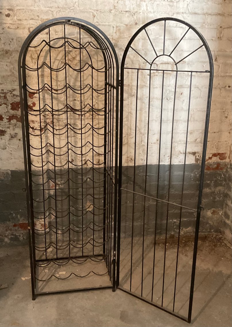 Image for Metal Wine Rack - with Door