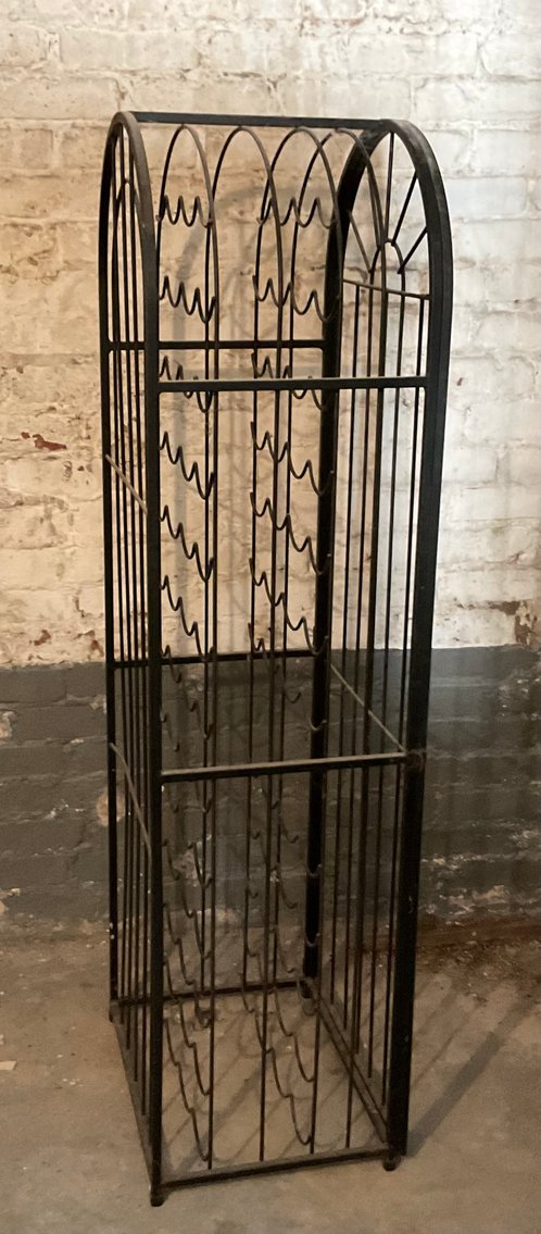 Image for Metal Wine Rack - with Door