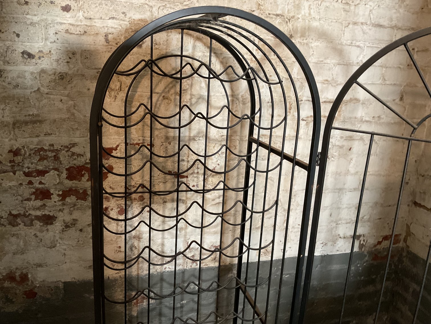 Image for Metal Wine Rack - with Door