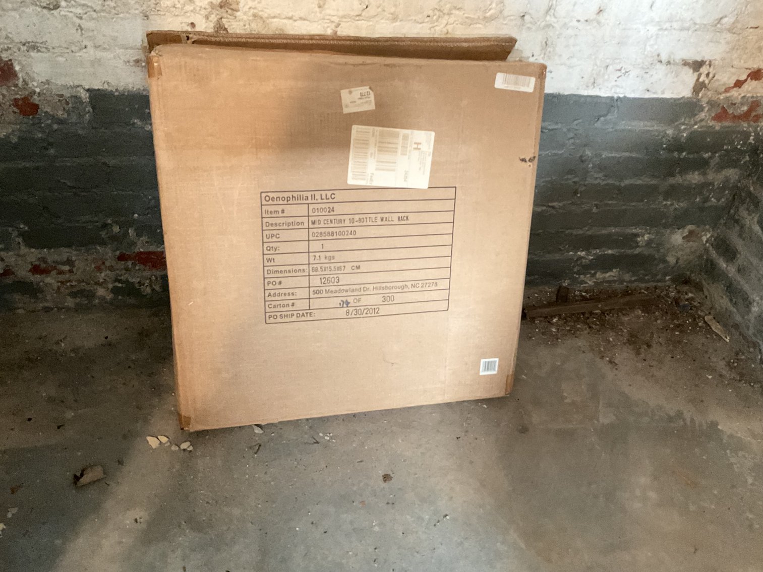 Image for Wall Mounted Wine Rack