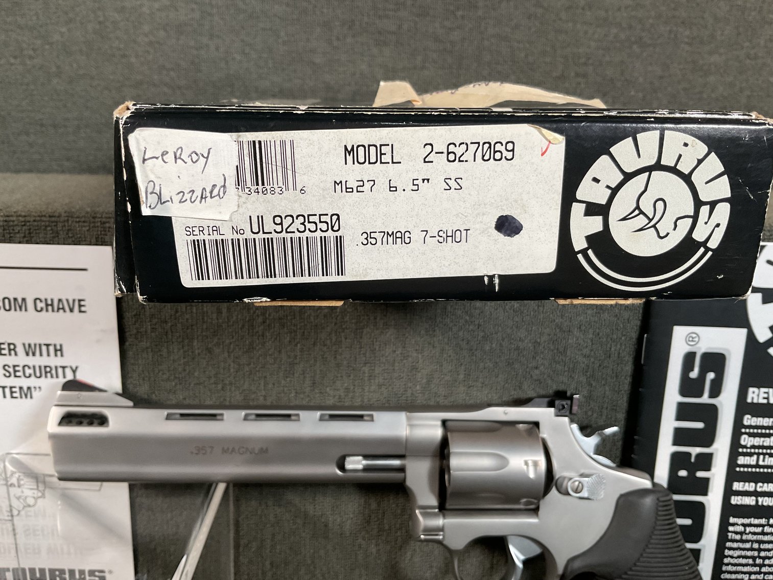 Image for Taurus Model 627 .357 7-shot Revolver