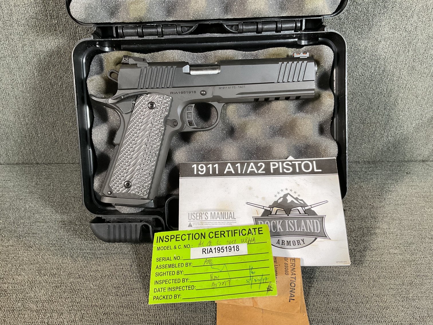 Image for Rock Island M1911-A1 Tact 45ACP