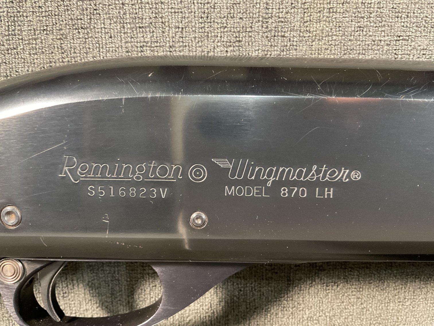 Image for Remington Model 870 LH Wingmaster - Left Hand - 12 Gauge Pump Shot Gun