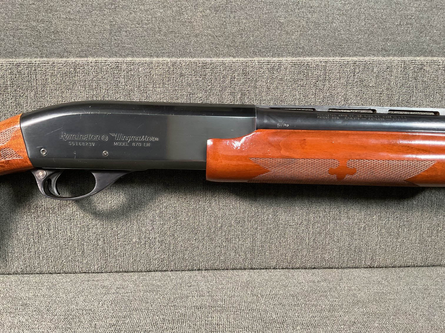 Image for Remington Model 870 LH Wingmaster - Left Hand - 12 Gauge Pump Shot Gun