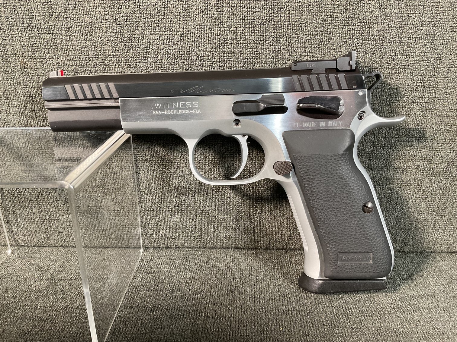 Image for Tanfoglio Witness Match 38 SA Semi-Auto  NIB