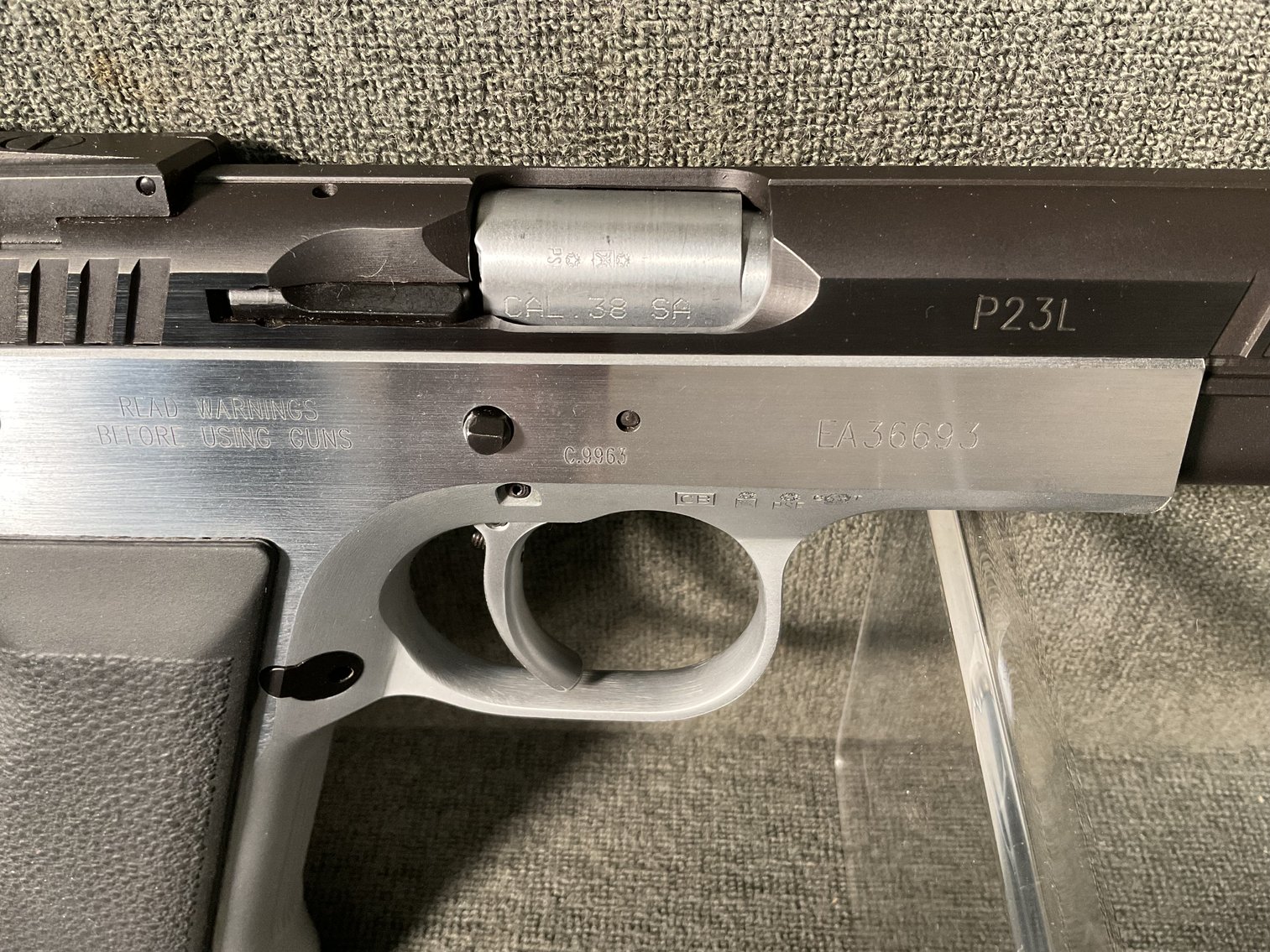 Image for Tanfoglio Witness Match 38 SA Semi-Auto  NIB