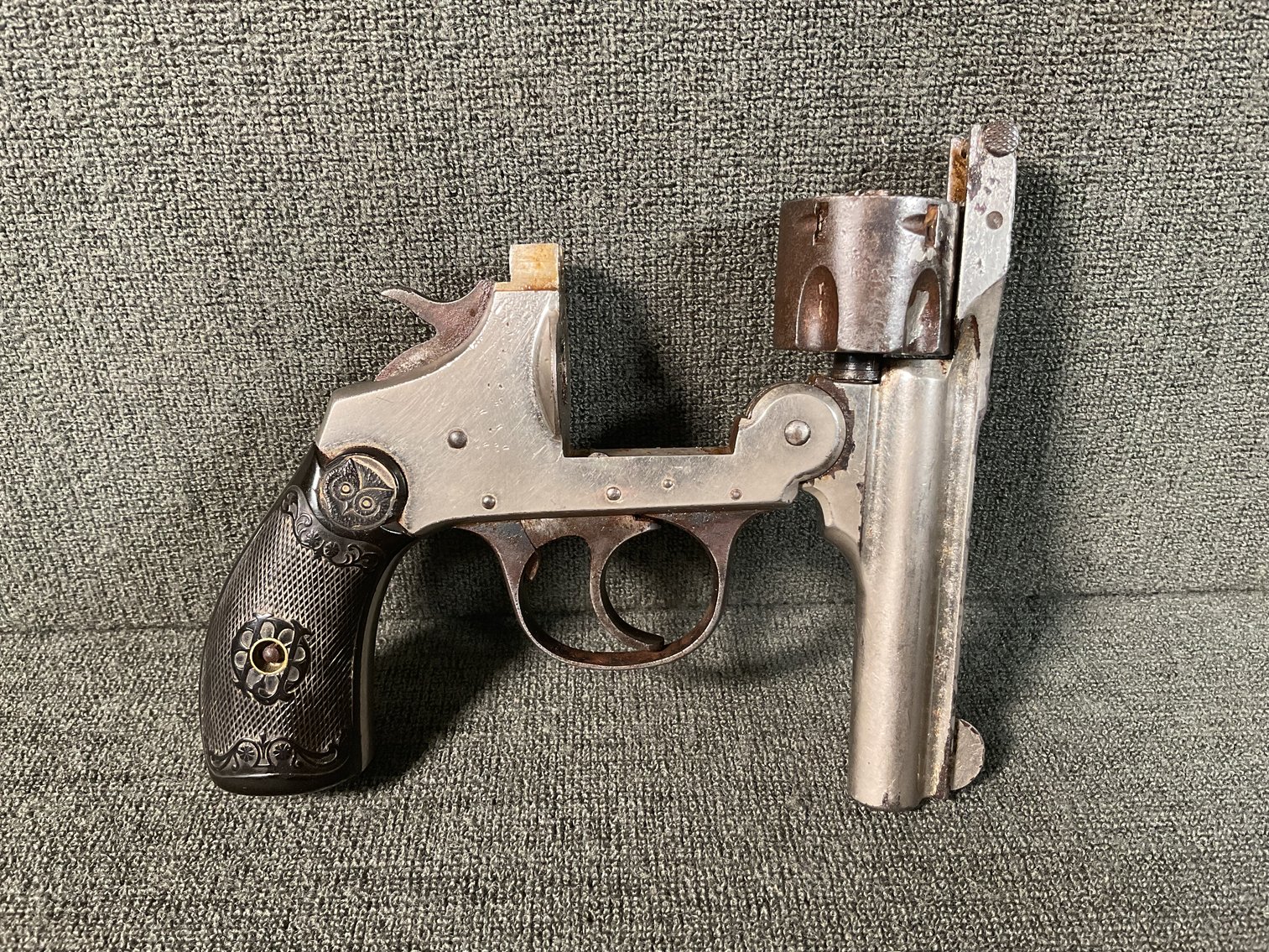 Image for Iver Johnson Owl Head Top Break 32 cal Revolver