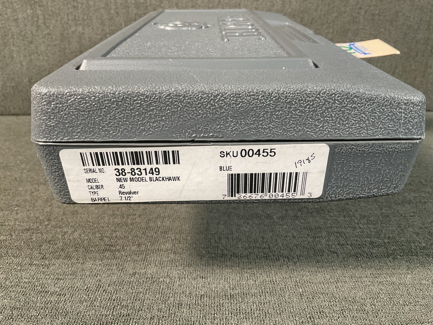 Image for Ruger NIB New Model Black Hawk 45 Cal Revolver