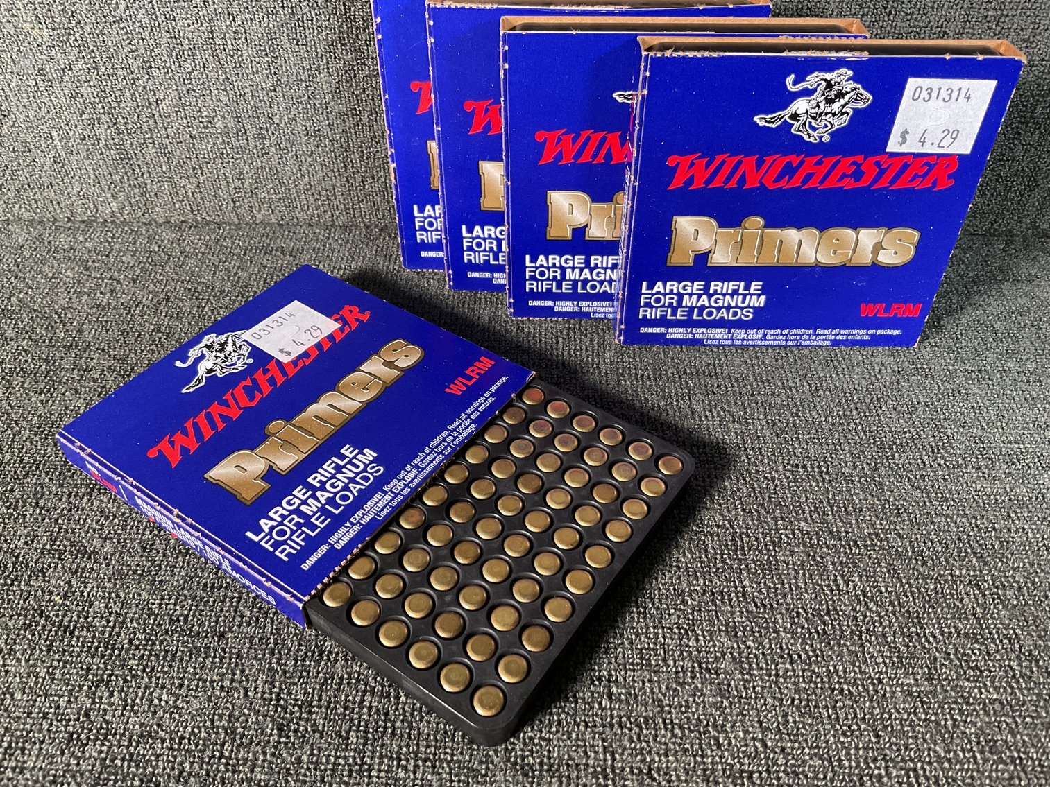 Image for Large Rifle Magnum Primers Winchester