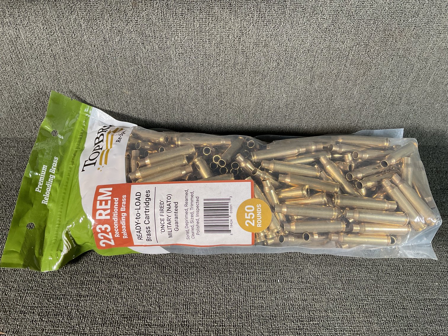 Image for 223 Rem NATO New Brass for Reloading